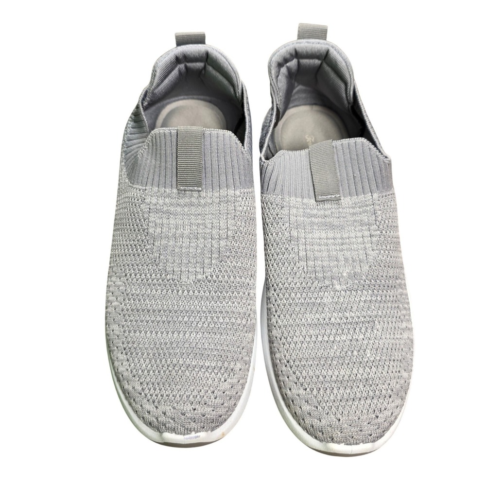 Tommy‎ Bahama Grey Knit Slip On Walking Shoes Lightweight Athletic Sneakers Sz 9